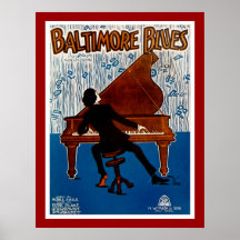 Baltimore Blues Posters