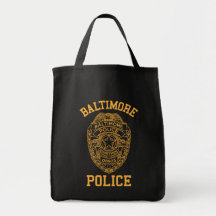 baltimore police maryland detective tote bags