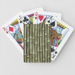 Bamboo Poles Texture playing cards