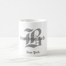 Bamboozled Coffee Cup- White/Grey Coffee Mug
