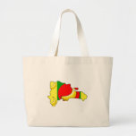 Banana Republic Flag Map full size Tote Bag