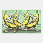 Bananas Rectangle Sticker
