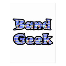 band geek postcard