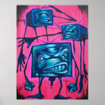 " BAND OF TVs" POSTER