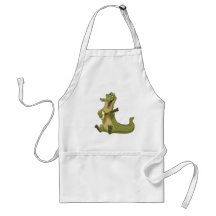Banjo-Strummin' Gator Apron