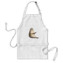 Banjo Strummin' Seal Apron