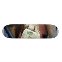 Bank Checks Dated 1923 Skate Deck