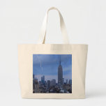 Bank of America Tower NYC hit by lightning Tote Bags