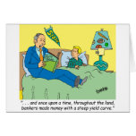 BANKER / BROKER / BEDTIME STORY /INVESTING GREETING CARDS