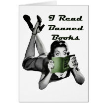 Banned Books Blank Card