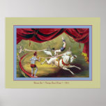 Banner Act  ~ Vintage Circus Print
