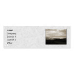 Bantry Bay from Tunnel Road Ireland. Sepia Colours Business Card