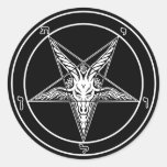 Baphomet decals - Big 3-inch - Set of 6 Stickers