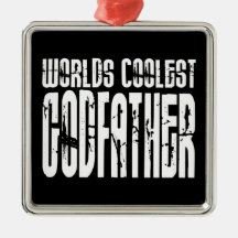 Baptism Christening Gifts Worlds Coolest Godfather Christmas Ornament