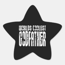 Baptism Christening Gifts Worlds Coolest Godfather Sticker