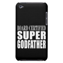 Baptism Parties : Board Certified Super Godfather Barely There iPod Covers