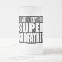 Baptism Parties : Board Certified Super Godfather Coffee Mug