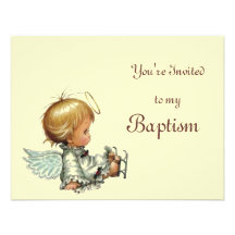 Baptism Personalised Invitations