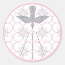 Baptismal and Christening Seal Round Stickers