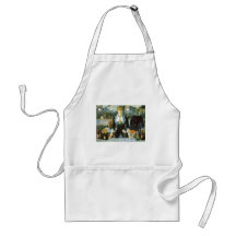 Bar at the Folies-Bergere, Manet, Vintage Fine Art Apron