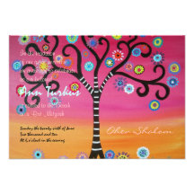 Bar Bat Mitzvah Invitation