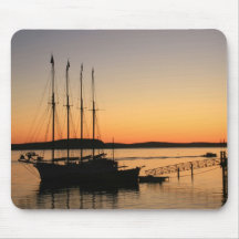 Bar Harbour Sunrise Mousepad