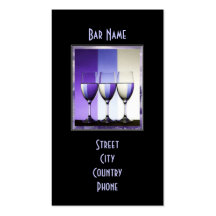 Bar Pub Business Card