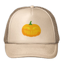 Bar Teeth Jack-O-'Lantern Hat