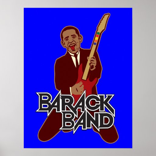 Barack Band Print