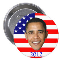 Barack Obama 2012 Button