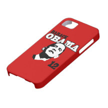 Barack Obama 2012 (Red) iPhone 5 Case