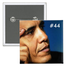 barack-obama, #44 button