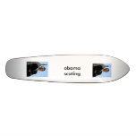 Barack Obama, Barack Obama, obama scating Custom Skateboard