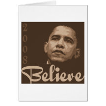 barack Obama Card