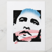 Barack Obama for Hope T-shirt Personalized Flyer