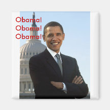 Barack Obama Fridge Magnet