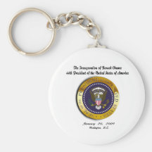 BARACK OBAMA INAUGURATION DAY KEY CHAINS