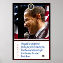 Barack Obama Inauguration Poster
