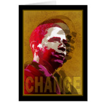 Barack Obama - Leadership Greeting Card