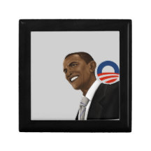 Barack Obama Logo Gift Box