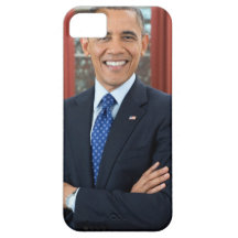 Barack Obama portrait iPhone 5 Cover