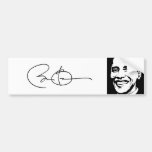 BARACK OBAMA SIGNED AUTOGRAPH.png Bumper Stickers