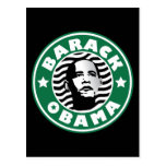 Barack Obama Star Caffeine Post Cards