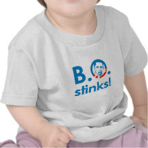 BARACK OBAMA STINKS T SHIRTS