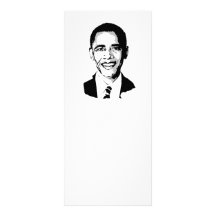 Barack Obama T-shirt Personalized Rack Card