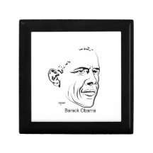 Barack Obama Trinket Box