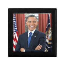 Barack Obama Trinket Box