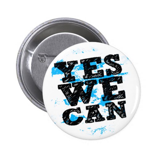 Barack Obama Yes We CAN Buttons