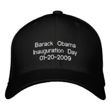 Barack ObamaInauguration Day01-20-2009 Embroidered Hats