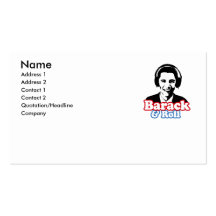 BARACK & ROLL BUSINESS CARD TEMPLATES